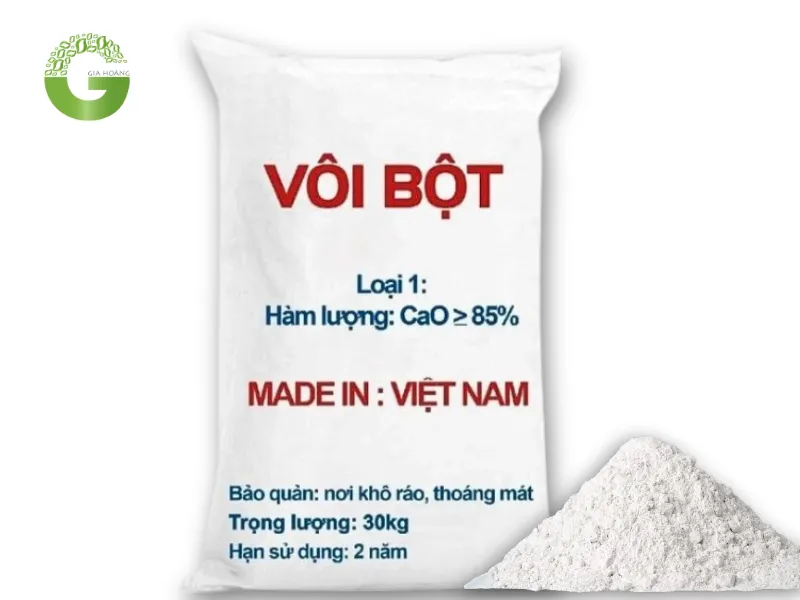 giá vôi bột tại GHGROUP