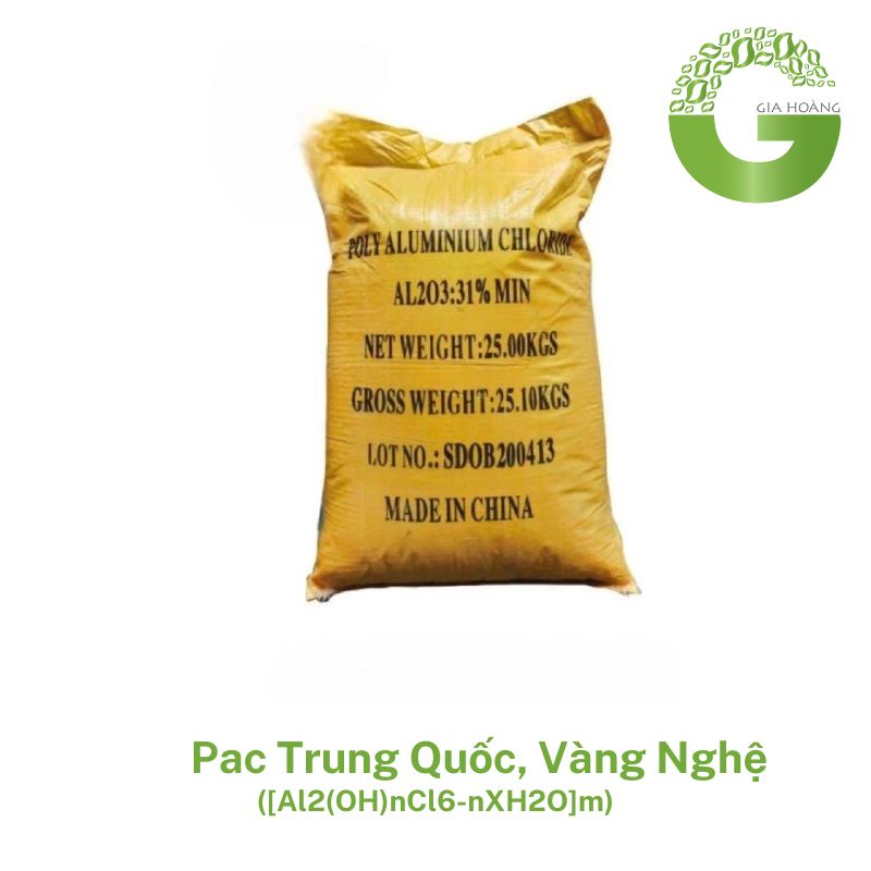 Pac Trung Quốc, Vàng Nghệ, 25kg/bao