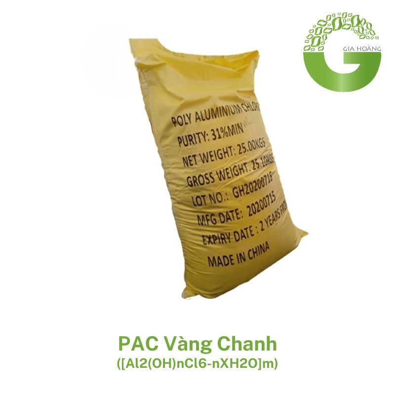 PAC Vàng Chanh, 25kg/bao
