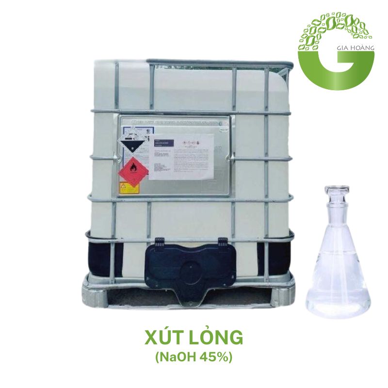 Xút Lỏng NaOH 45% - Hóa Chất NaOH Lỏng