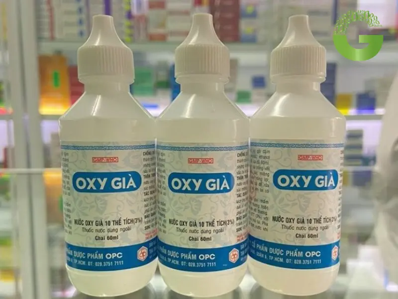 cách pha loãng oxy già