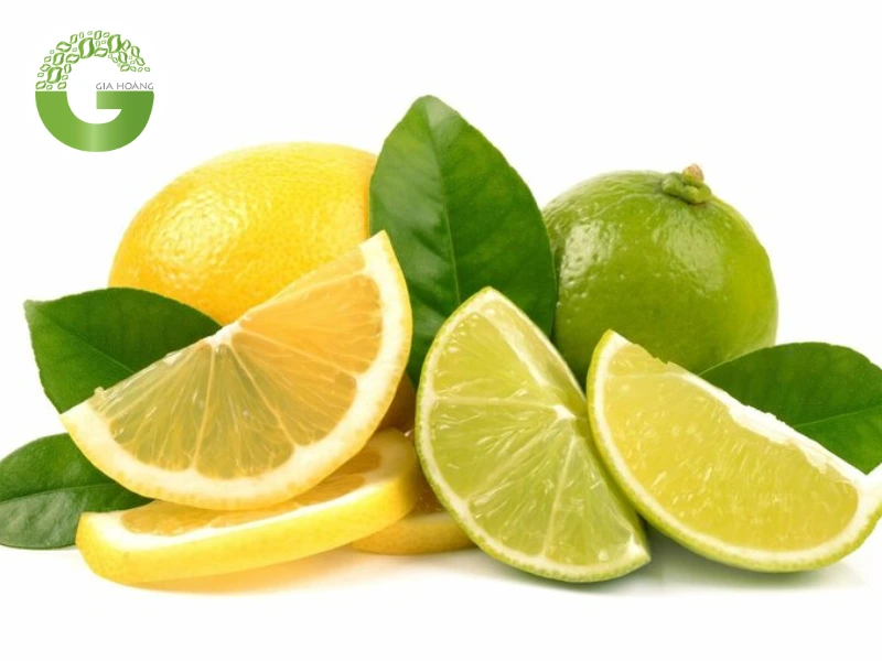 so sánh axit citric và nước chanh