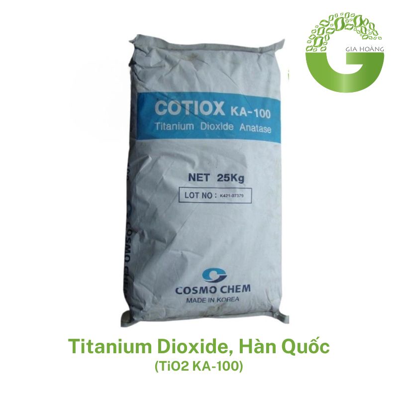 TiO2 KA-100 - Titanium Dioxide, Hàn Quốc, 25kg/bao.