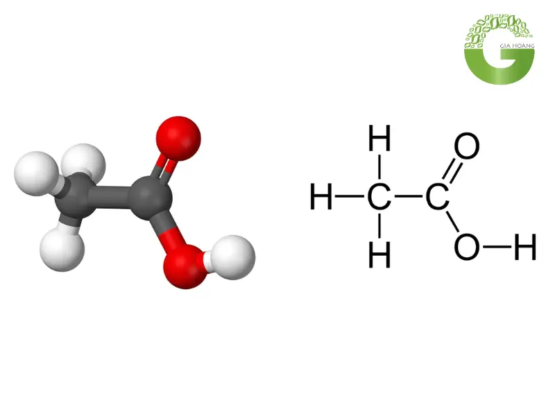 Công thức phân tử của Axit Acetic