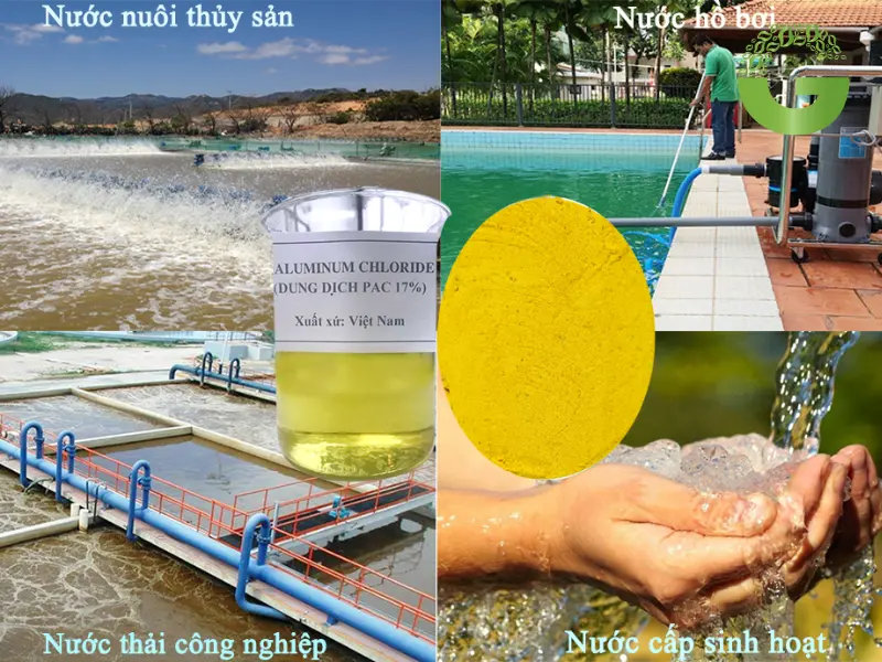 Hoá chất PAC mang đến nhiều tác dụng tuyệt vời