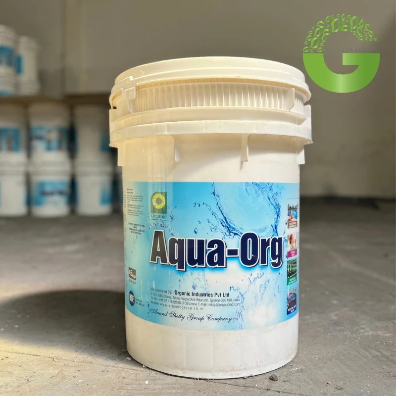 Chlorine Aqua ORG Ca(ClO)2 - Calcium Hypochlorite 70% Ấn Độ, 45 kg/thùng