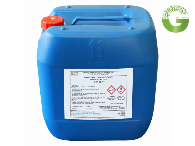 Tính chất của HCL