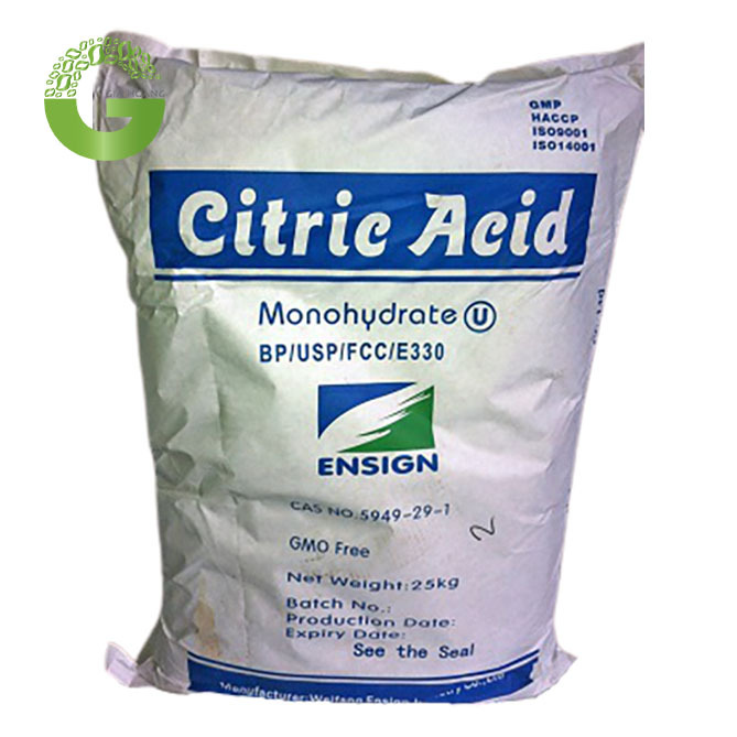 Hóa chất cơ bản acid citric